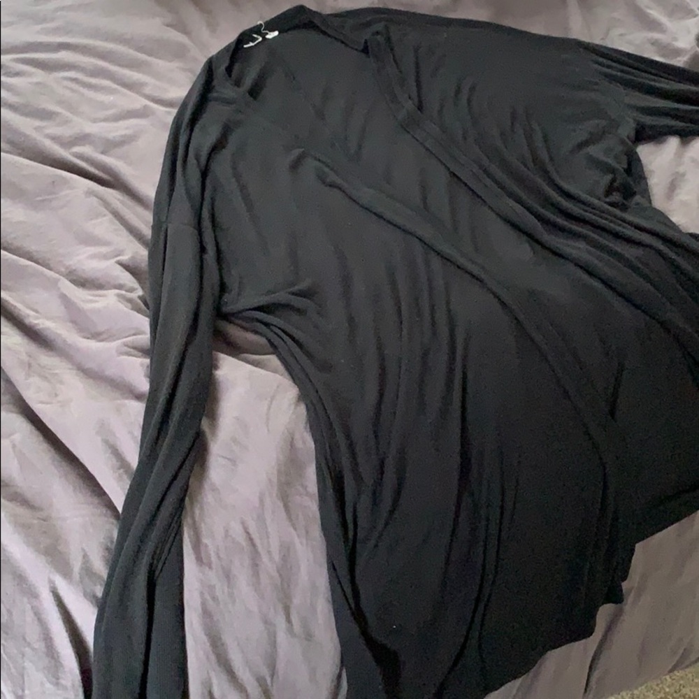 GAP body XL black ribbed cardigan ‼️ SUPER SOFT ‼️